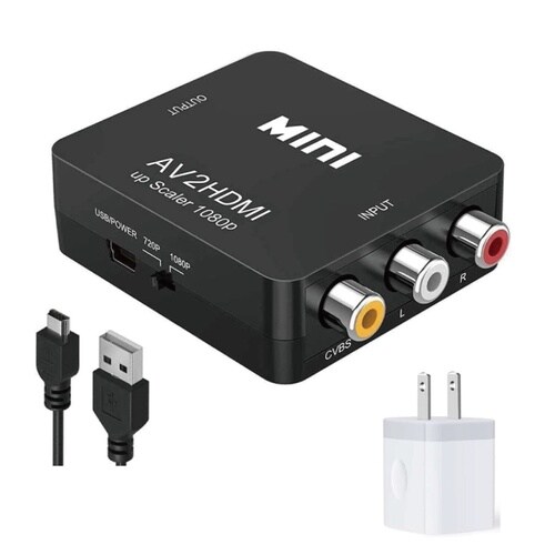 RCA to HDMI 変換アダプタ