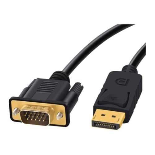 Displayport to VGA変換ケーブル