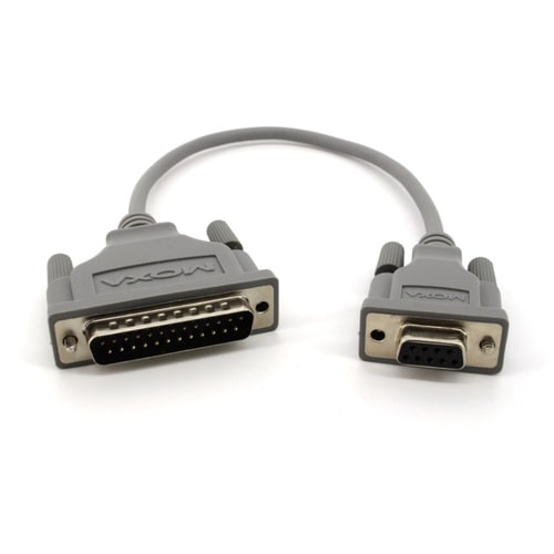 DB25オス−DB9メスRS−232ケーブル