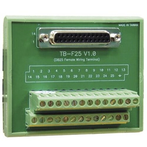 DINレールマウント可能端子台 DB25メス