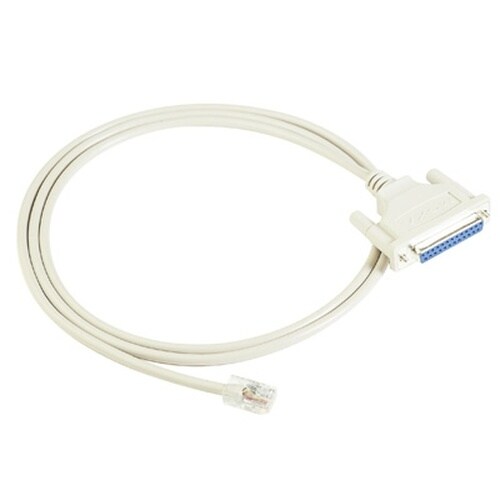 10ピンRJ45/DB25メス変換クロスケーブル