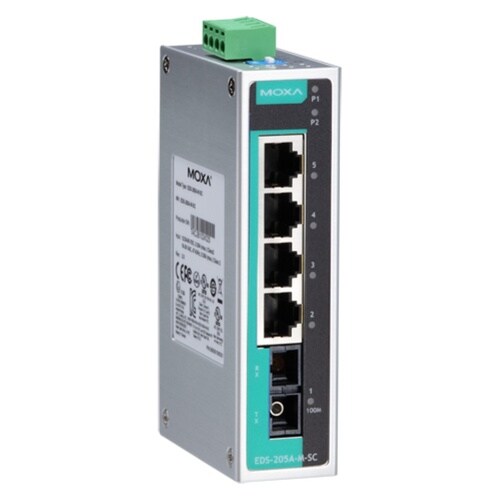 EDS−205A−S−SC 5ポート(4xRJ45