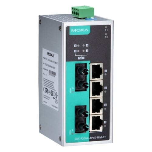 EDS−P206A−4POE−MM−ST−T