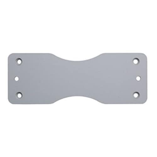 Plate with threaded screw