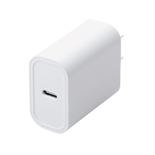 USB充電器 Type−C 1口 20W ホワイト