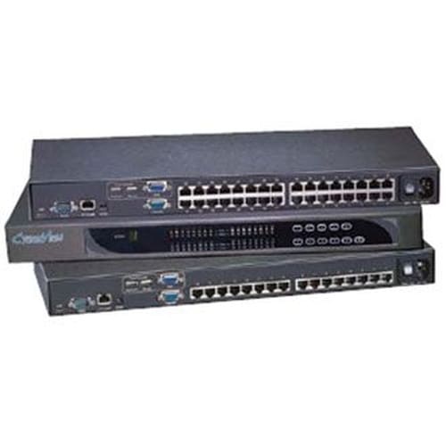 1U CAT5 IP 2コンソール 16