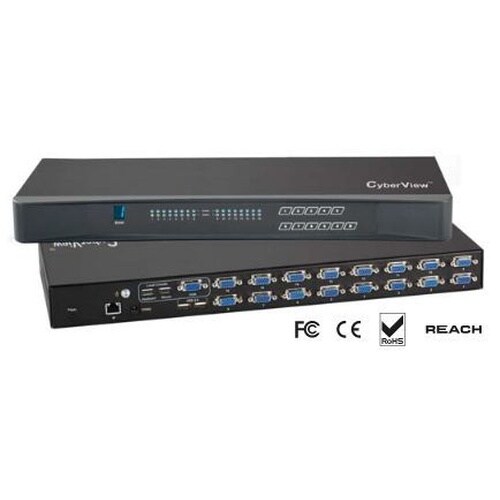 USBハブ付8ポートIP−KVMスイッチ