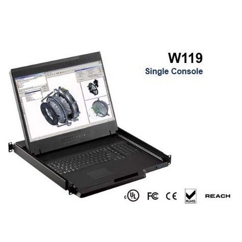 1U 19インチワイド DVI−D