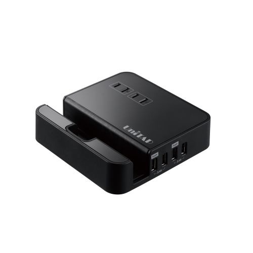 4ポートUSB給電機能付OAタップ Unitap