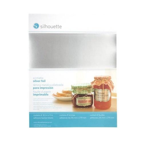 ステッカー シルバー