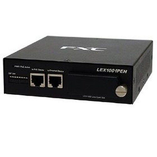 PoE給電対応メディアコンバータ収納ボックス +