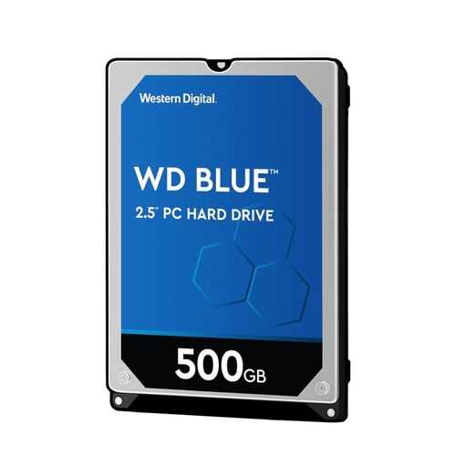 WD Blue 2.5インチ内蔵HDD 500GB