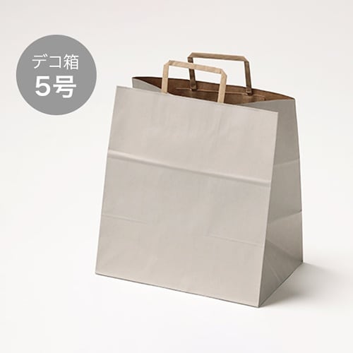 バッグ ナチュラルグレーL