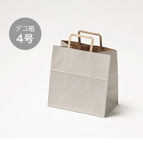 バッグ ナチュラルグレーM