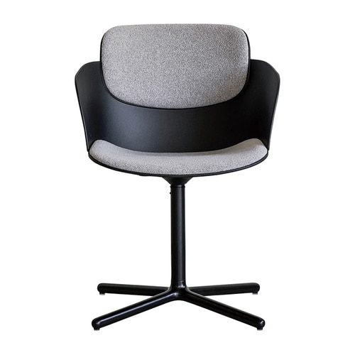 ピット チェア 肘付 BK