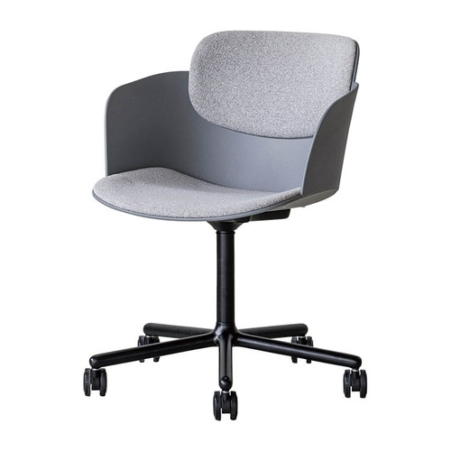 ピット デスクチェア 肘付 GY