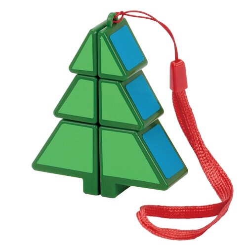 クリスマスツリーくるくるパズル