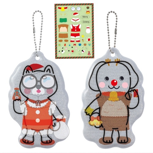 光る!きせかえリフレクター クリスマス