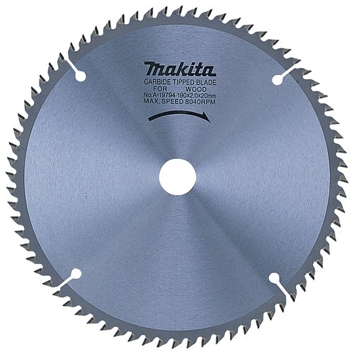 マキタ チップソー190−72T 卓上