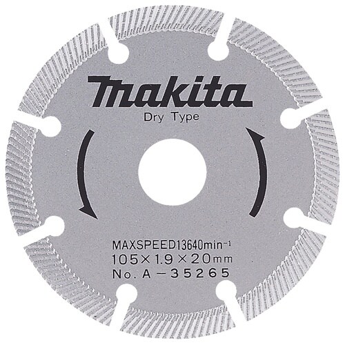 マキタ ダイヤ105波型セグメント