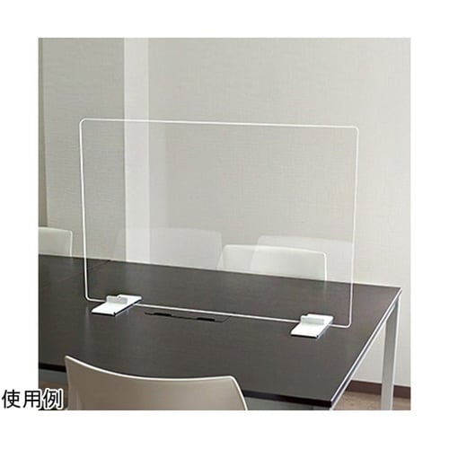 アクリルパーテーション 窓なし 透明 J