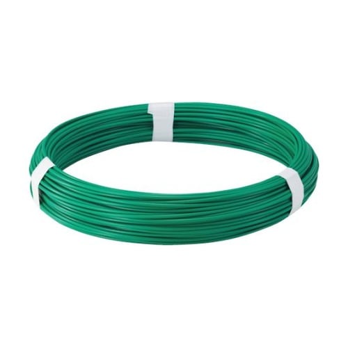 カラー針金 ビニール被覆タイプ グリーン