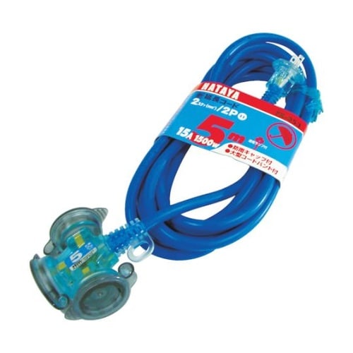 FX053B 防雨型2P延長コード