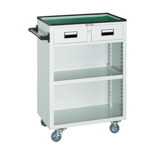 NTS403NW ツールワゴン引出幕板付