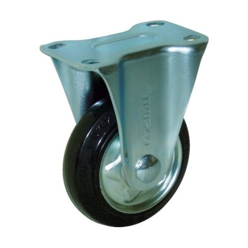 EKS100固定キャスターΦ100ゴム車