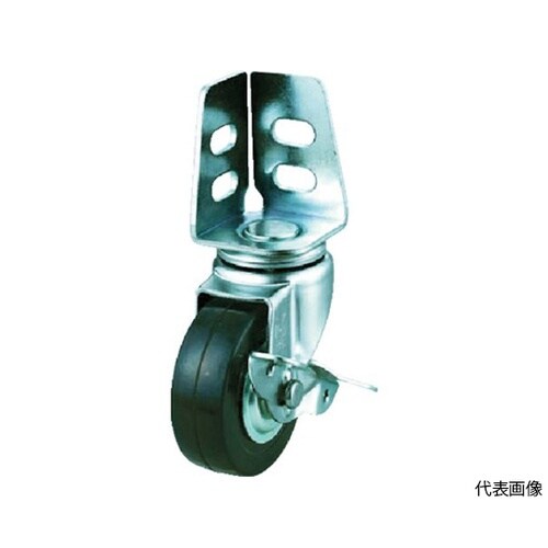 TYSA65RSアングル式ゴムキャスター