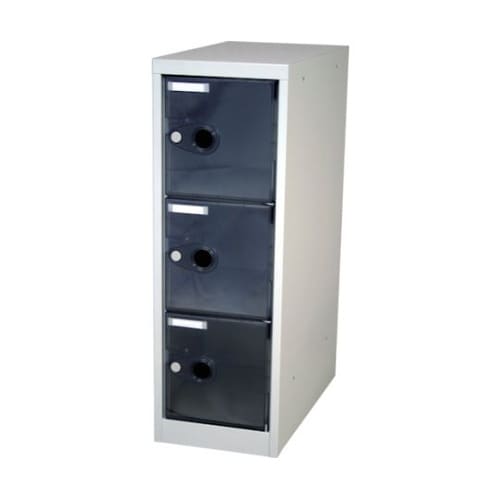 TSL3BK スケルトンロッカー1列3段