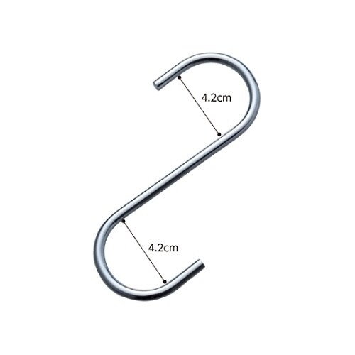 スチール製ディスプレイ用フック 1セット