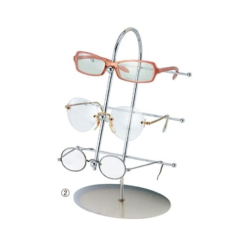 61−162−5−2 卓上メガネ掛け3段