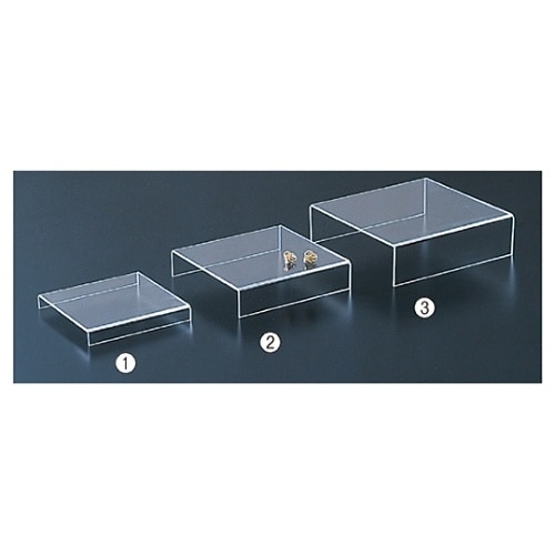 アクリルステージ 透明 小 1セット(2