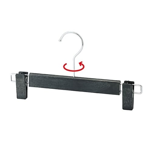 発泡ボトムハンガー 黒 入数10本 RK