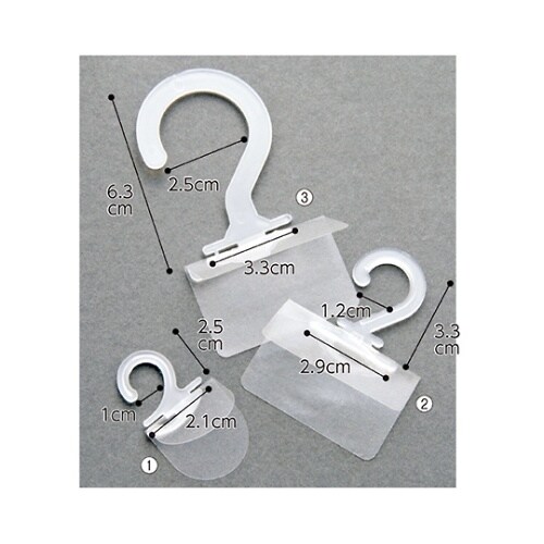 ワンタッチフック W3.3×H6.3cm