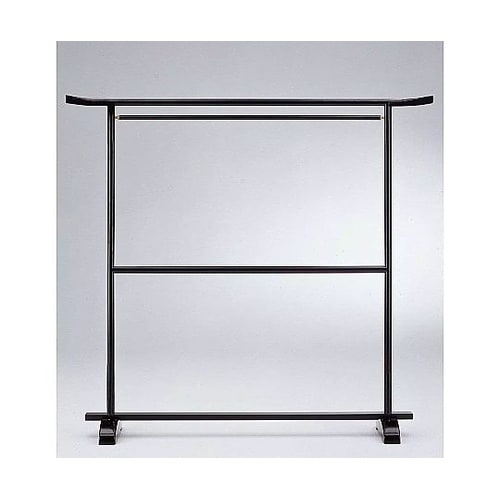 二段大衣桁 黒 61−819−82−1