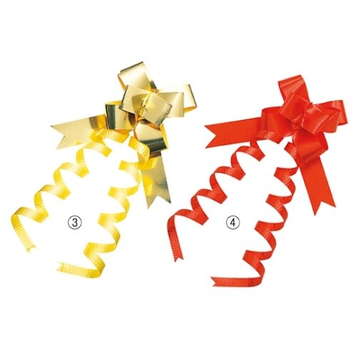 エレガンスボウ 13mm幅 レッド 1セ