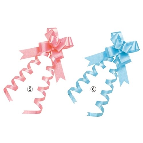 エレガンスボウ 24mm幅 ブルー 1セ