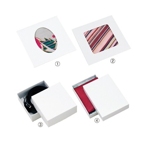 ギフトケース 白 32.2×48.2×6