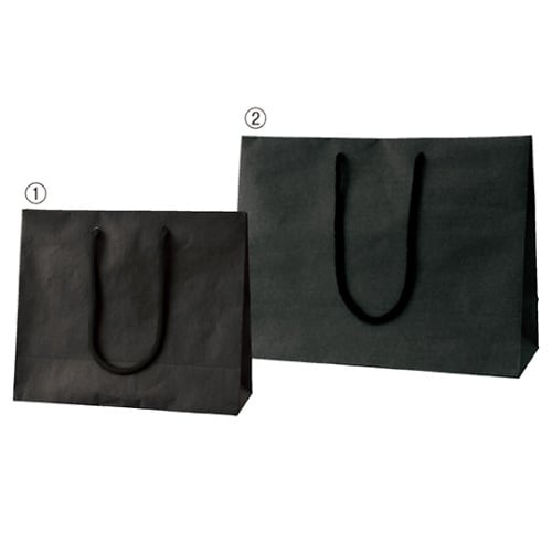 61−313−2−2 手提げ紙袋ブラック