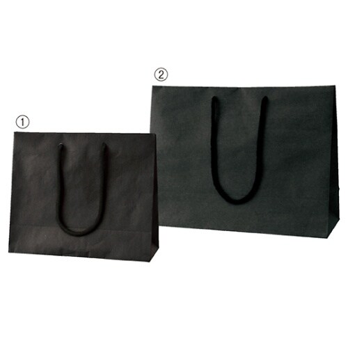 61−313−2−3 手提げ紙袋ブラック