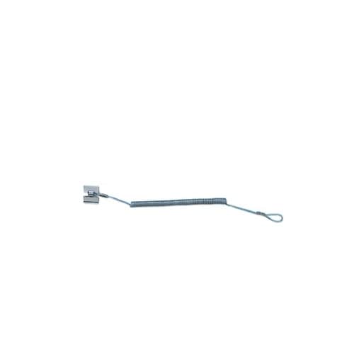 防犯ストラップ ステンレスカールコード