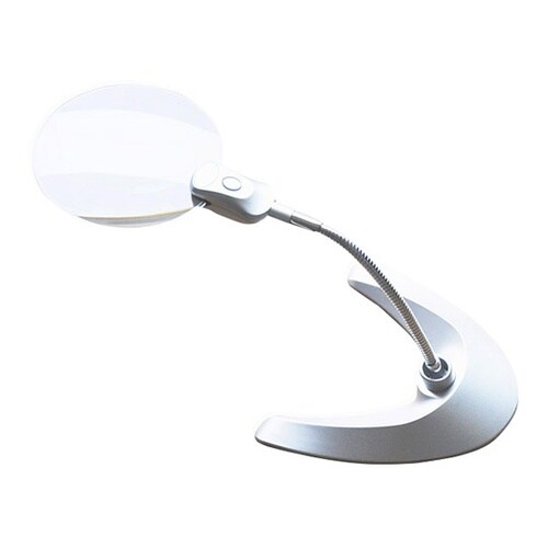 TS−2スタンドルーペLED付130mm