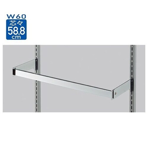 61−42−4−3スリット芯々貫通角バー