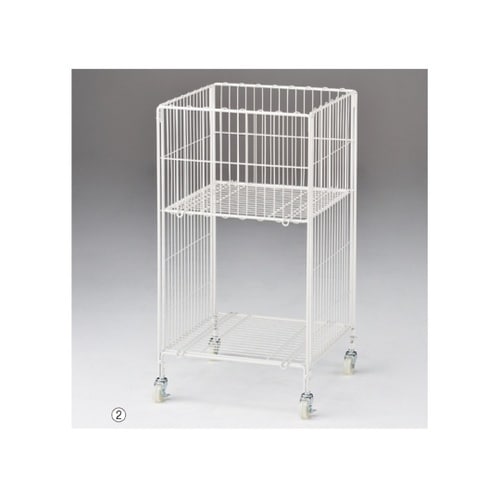 ワイヤー2段ワゴン61−653−60−2