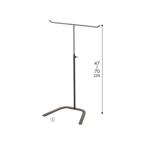 61−159−5−1 T字スタンド 黒