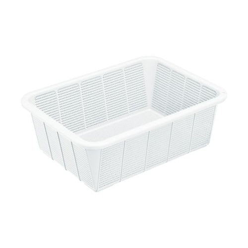 444999バスケット(深型・大)白