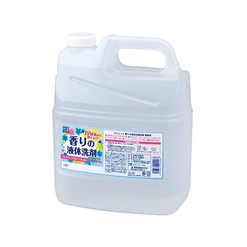 スクリット香りの液体洗剤 4L 1ケース