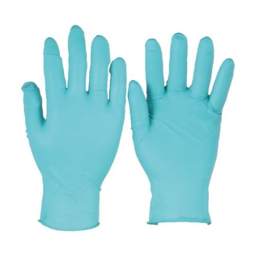 耐薬品ニトリルゴム使い捨て手袋 タッチエ